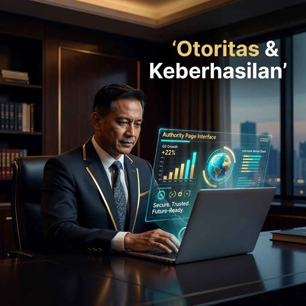 Leader Sukses dengan Authority Page